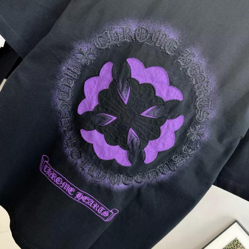 Vibrant 4350 Chrome Hearts T-Shirts Short Sleeved For Unisex