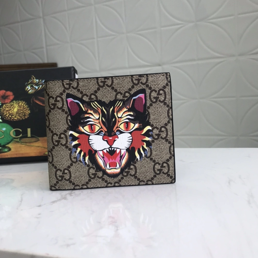 Vibrant 4360 Gucci AAA Man Wallets