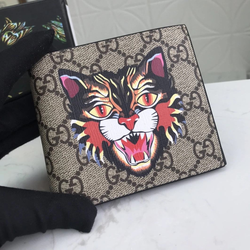Vibrant 4360 Gucci AAA Man Wallets