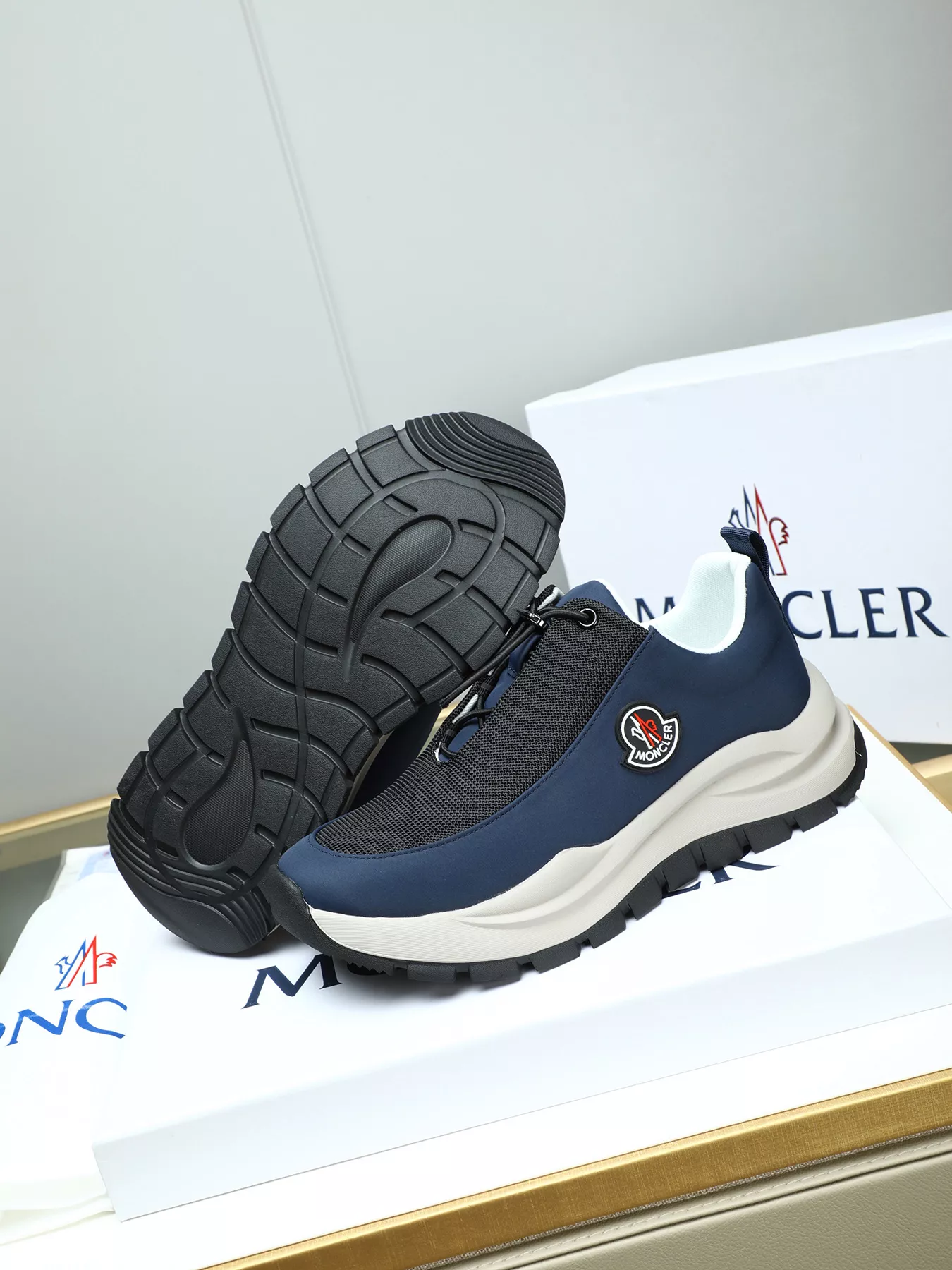 Vibrant 454 Moncler Casual Shoes For Men