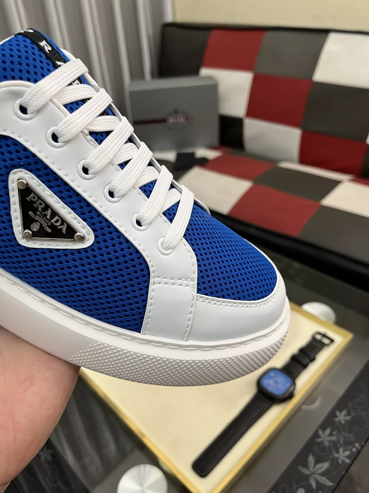 Vibrant 4566 Prada Casual Shoes For Men