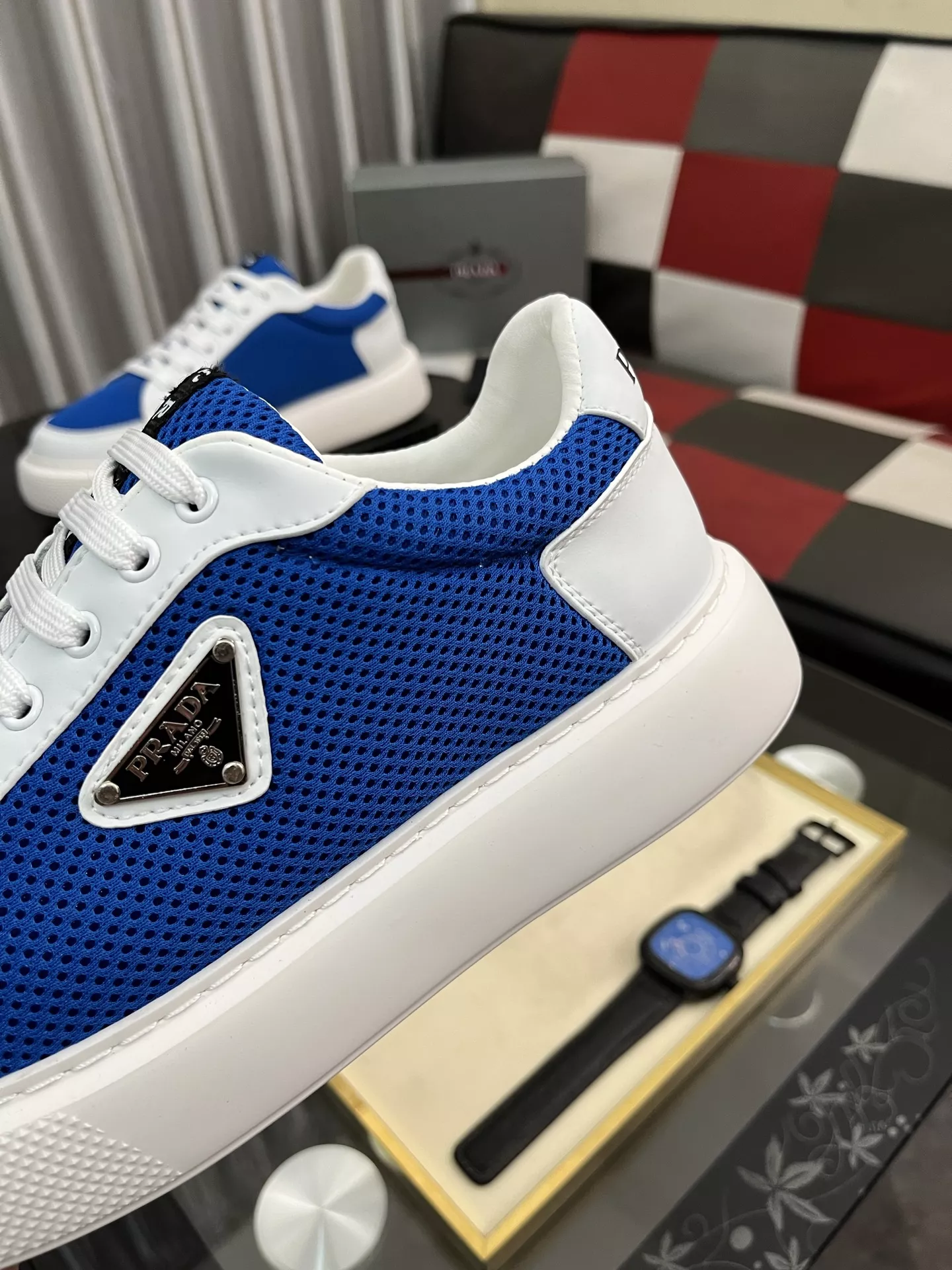 Vibrant 4566 Prada Casual Shoes For Men