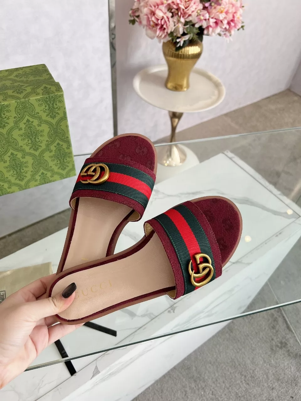 Vibrant 4643 Gucci Slippers For Women