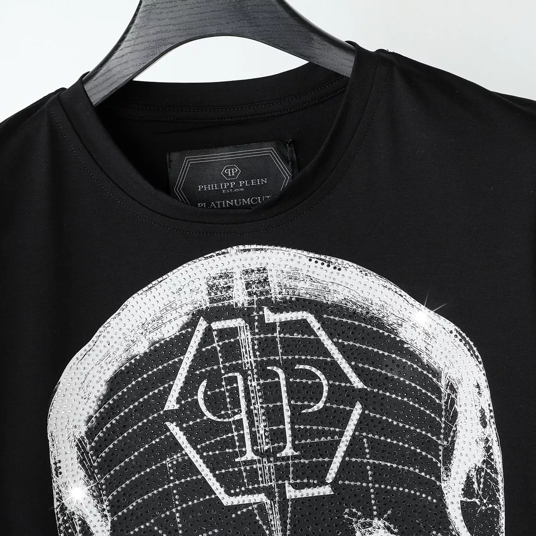 Vibrant 4646 Philipp Plein PP T-Shirts Short Sleeved For Men