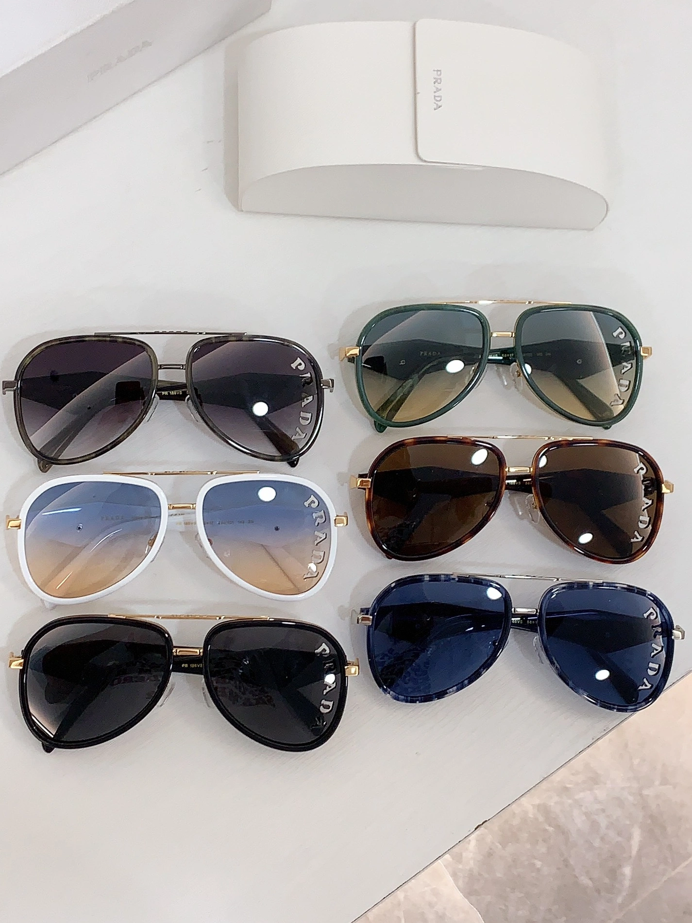 Vibrant 4717 Prada AAA Quality Sunglasses
