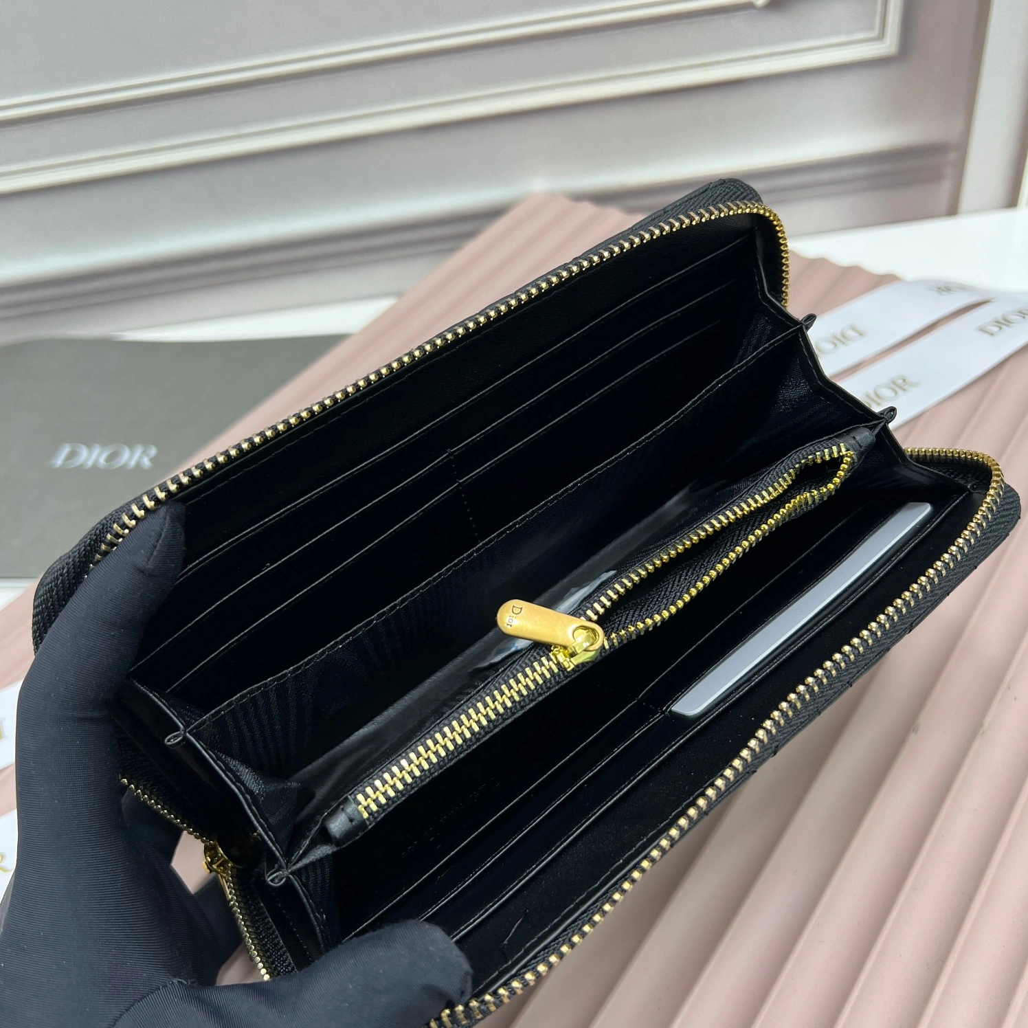Vibrant 4948 Christian Dior AAA Quality Wallets For Unisex