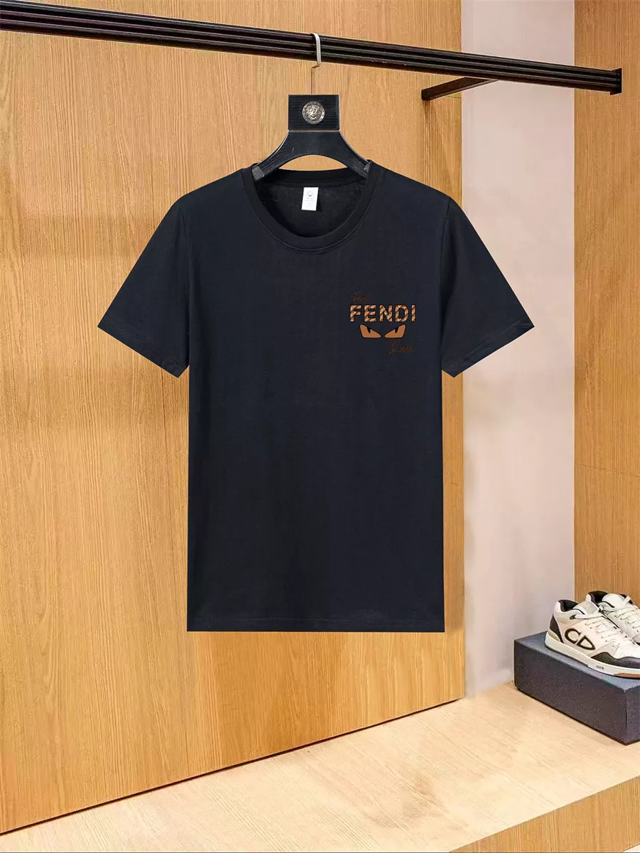 Vibrant 4996 Fendi T-Shirts Short Sleeved For Unisex