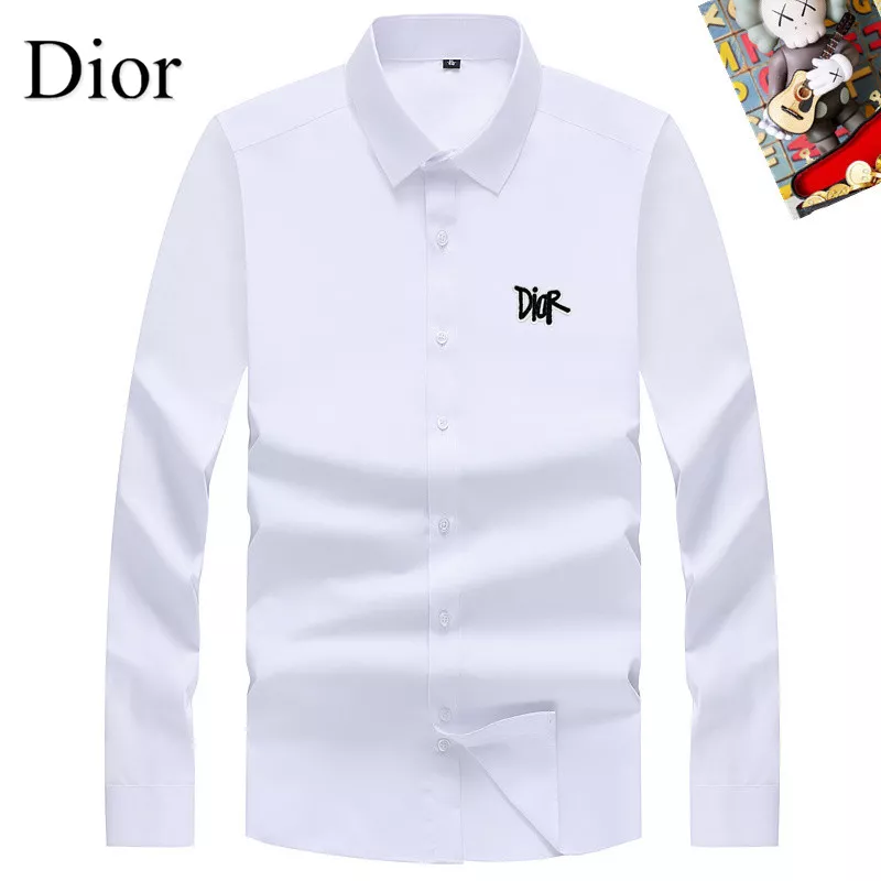 Vibrant 5195 Christian Dior Shirts Long Sleeved For Men