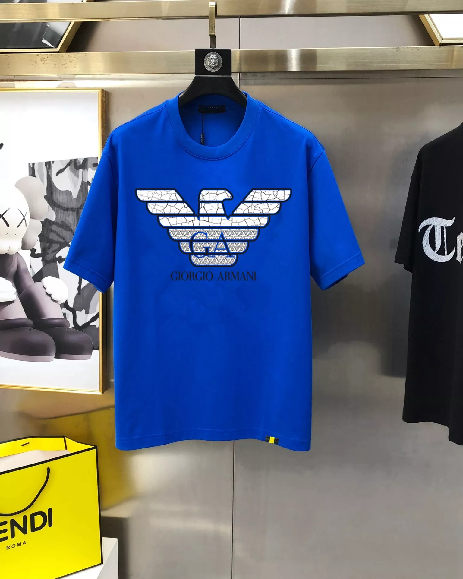 Vibrant 5265 Armani T-Shirts Short Sleeved For Men