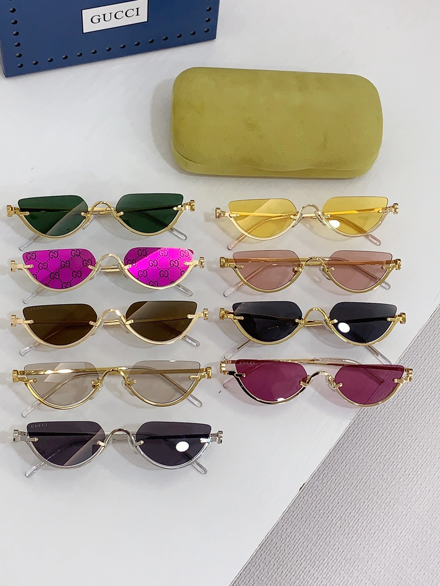 Vibrant 5313 Gucci AAA Quality Sunglasses