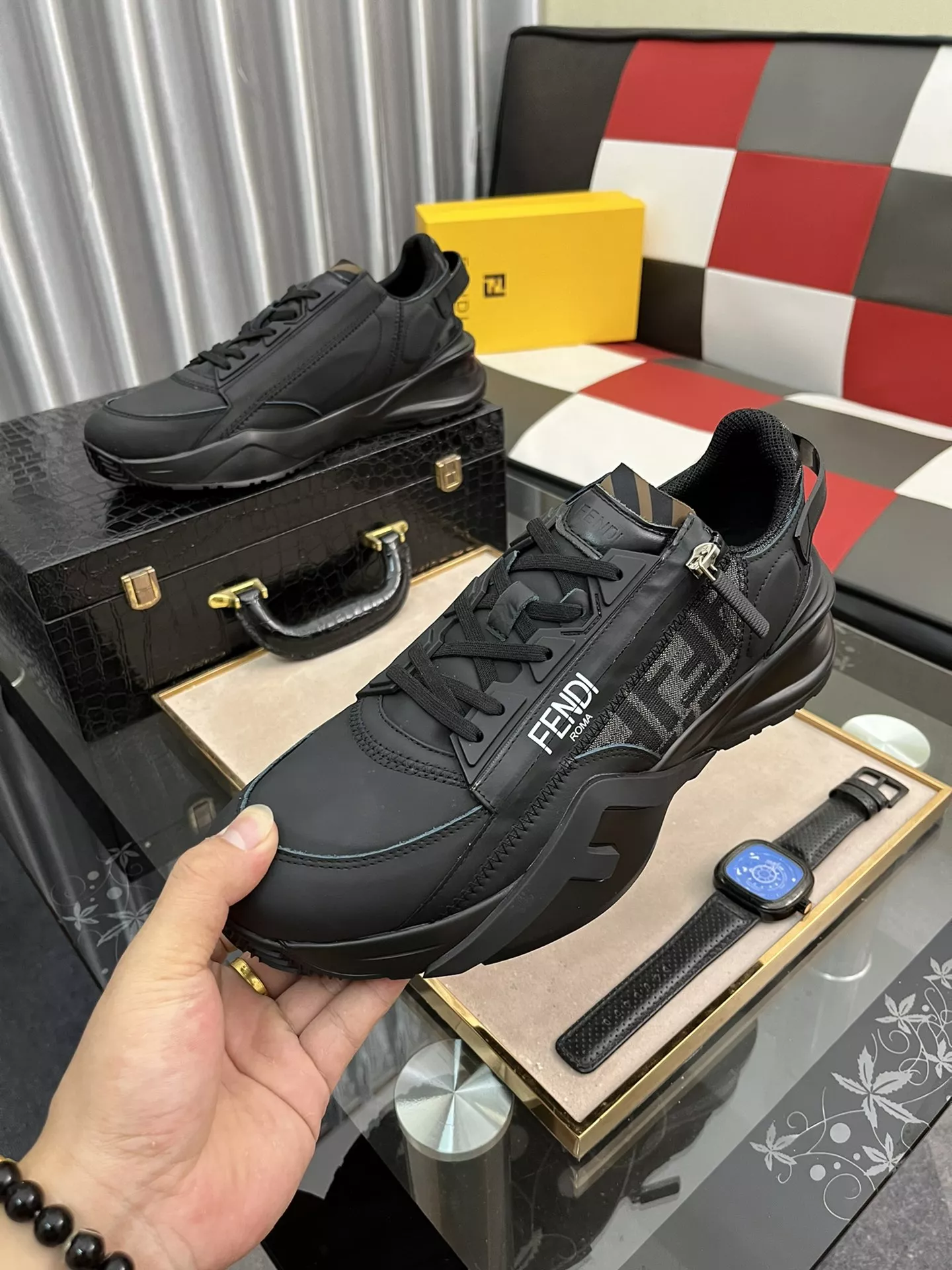 Vibrant 5375 Fendi Casual Shoes For Men