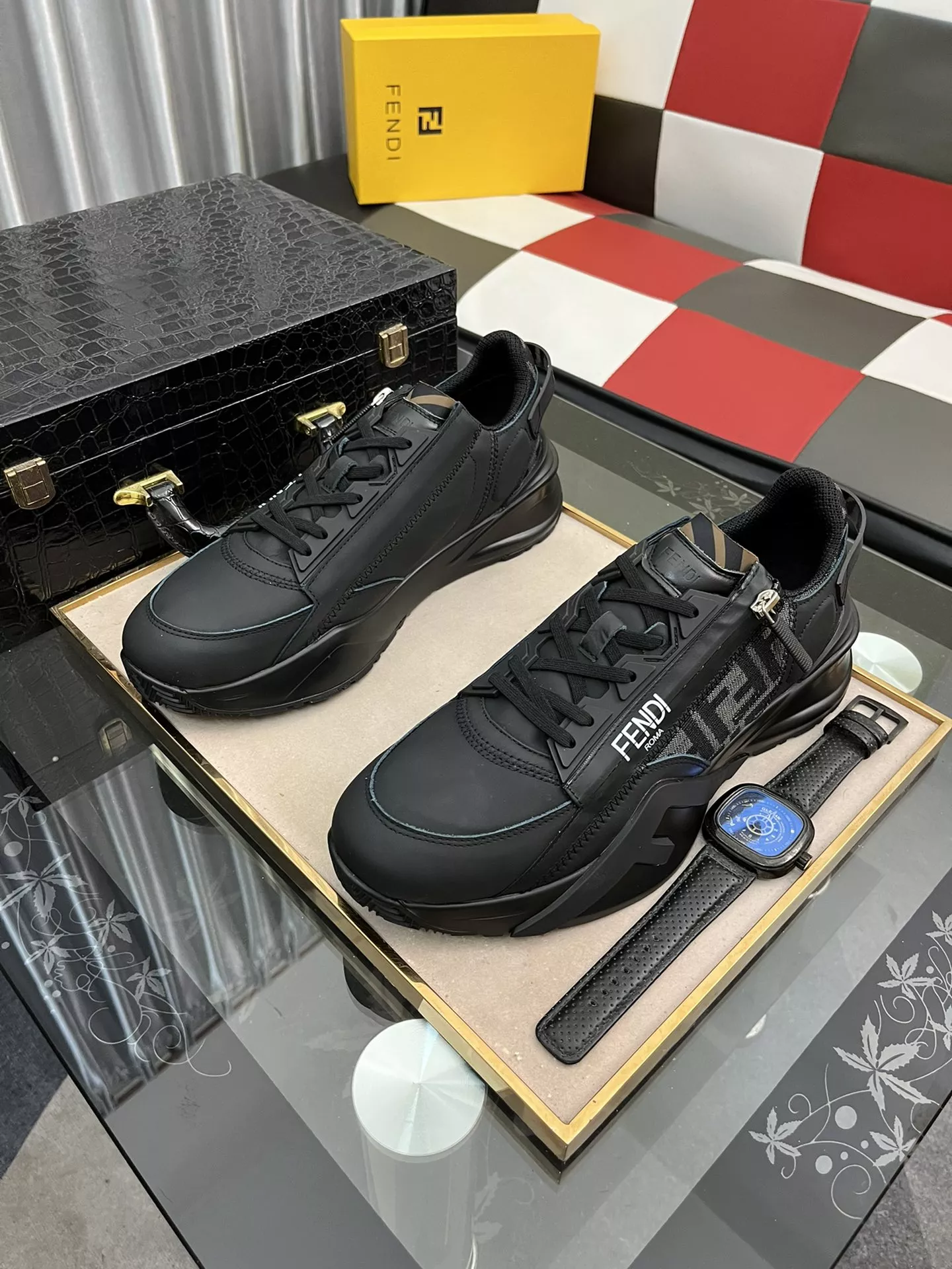 Vibrant 5375 Fendi Casual Shoes For Men