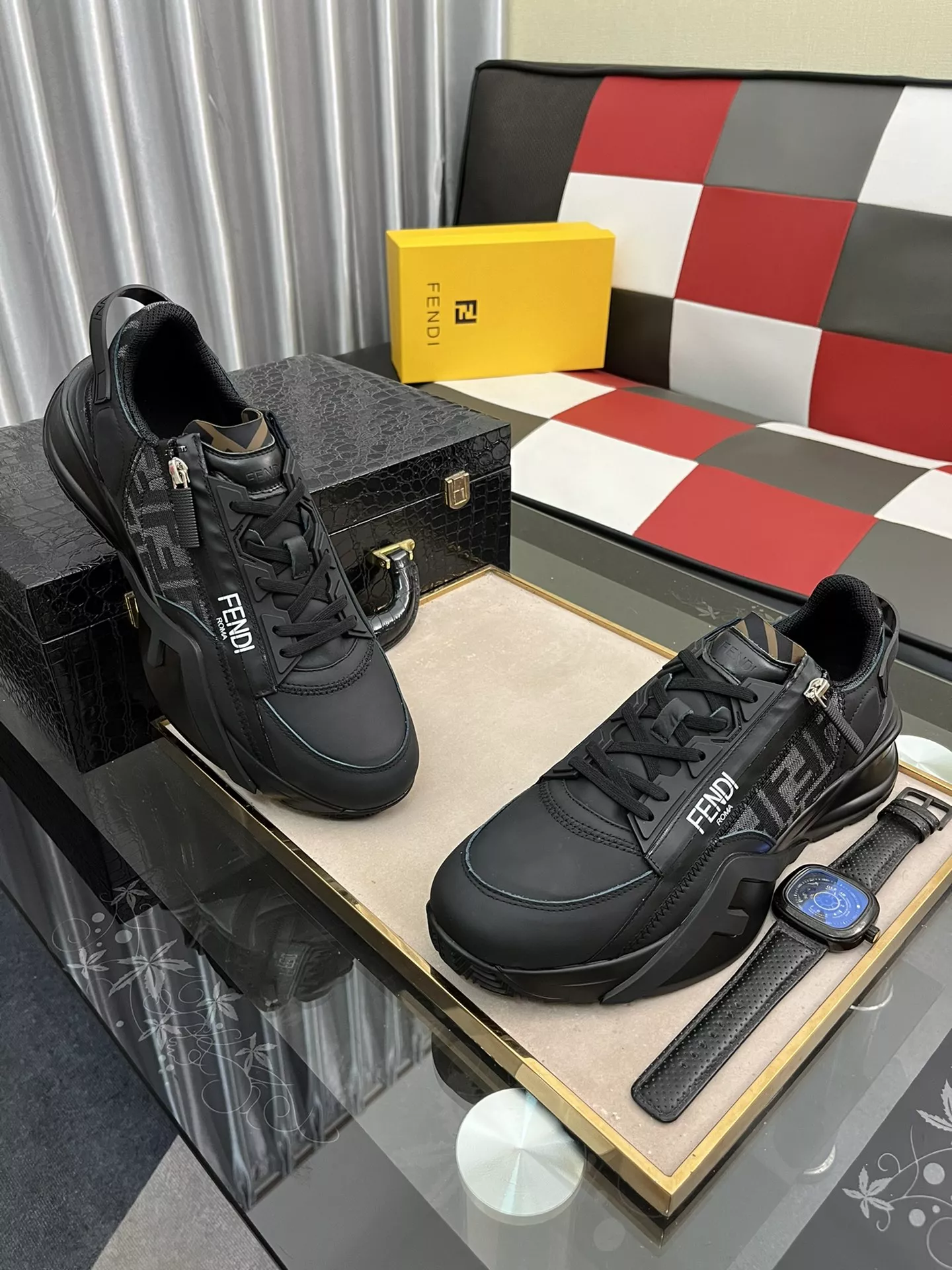 Vibrant 5375 Fendi Casual Shoes For Men