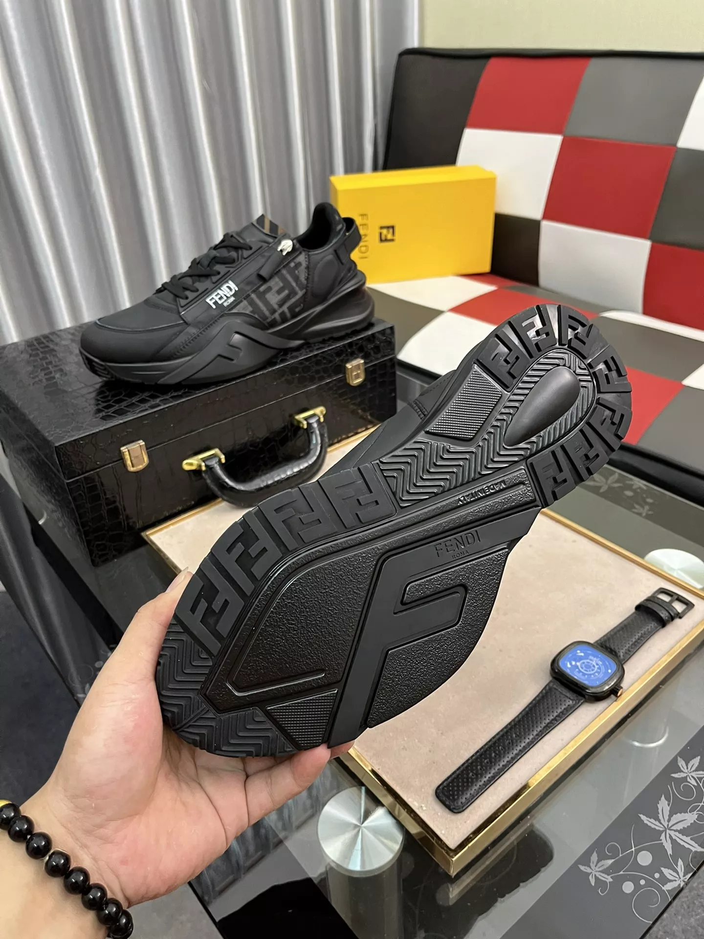 Vibrant 5375 Fendi Casual Shoes For Men
