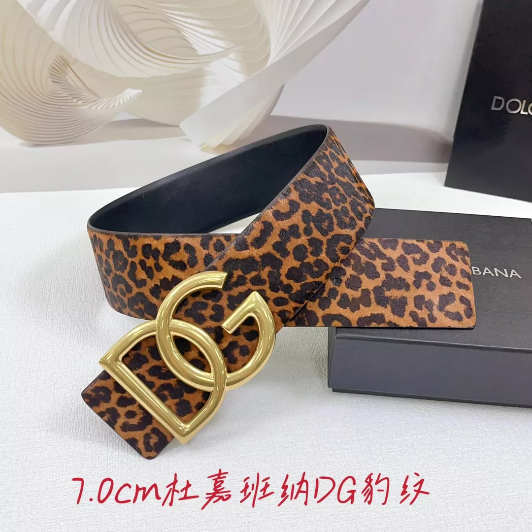 Vibrant 5440 Dolce & Gabbana D&G AAA Quality Belts In 7.0cm For Unisex