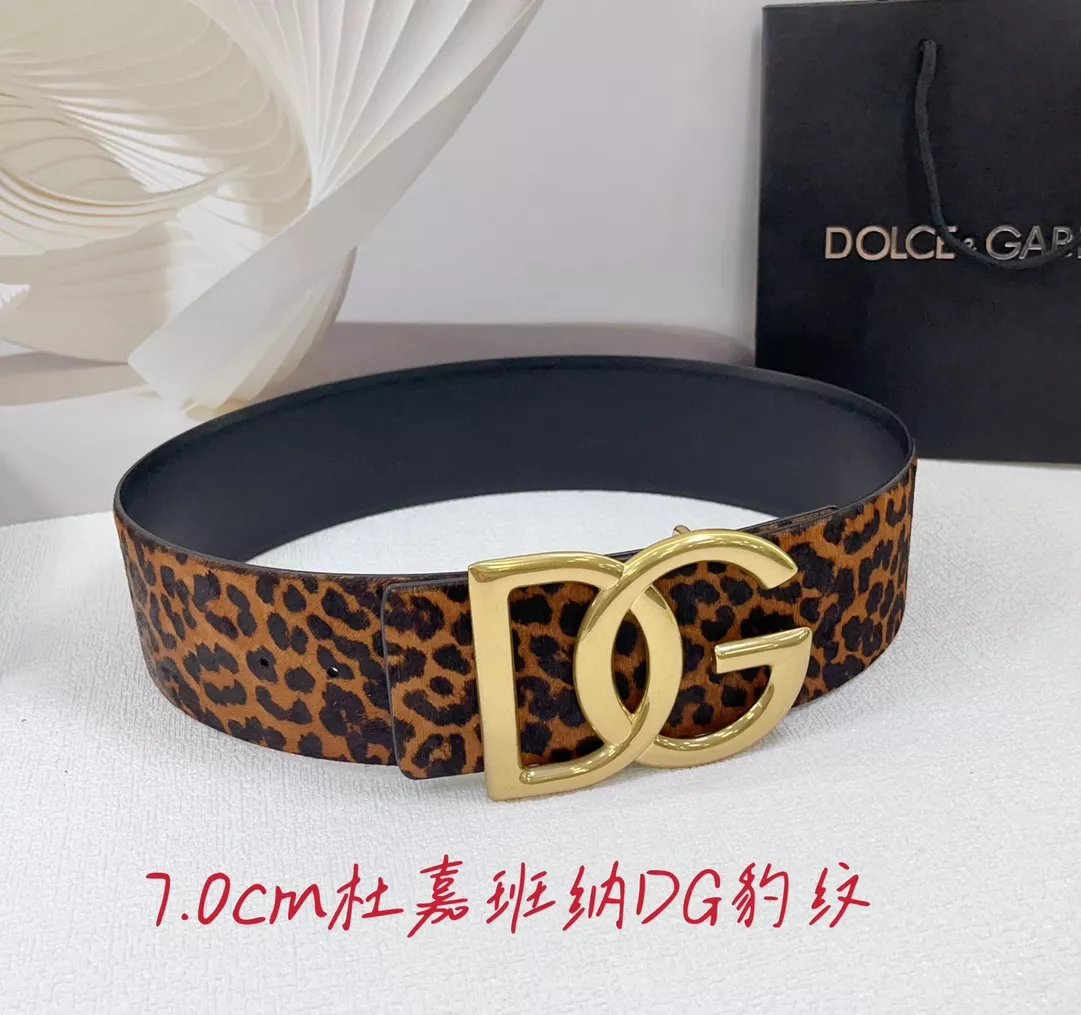 Vibrant 5440 Dolce & Gabbana D&G AAA Quality Belts In 7.0cm For Unisex