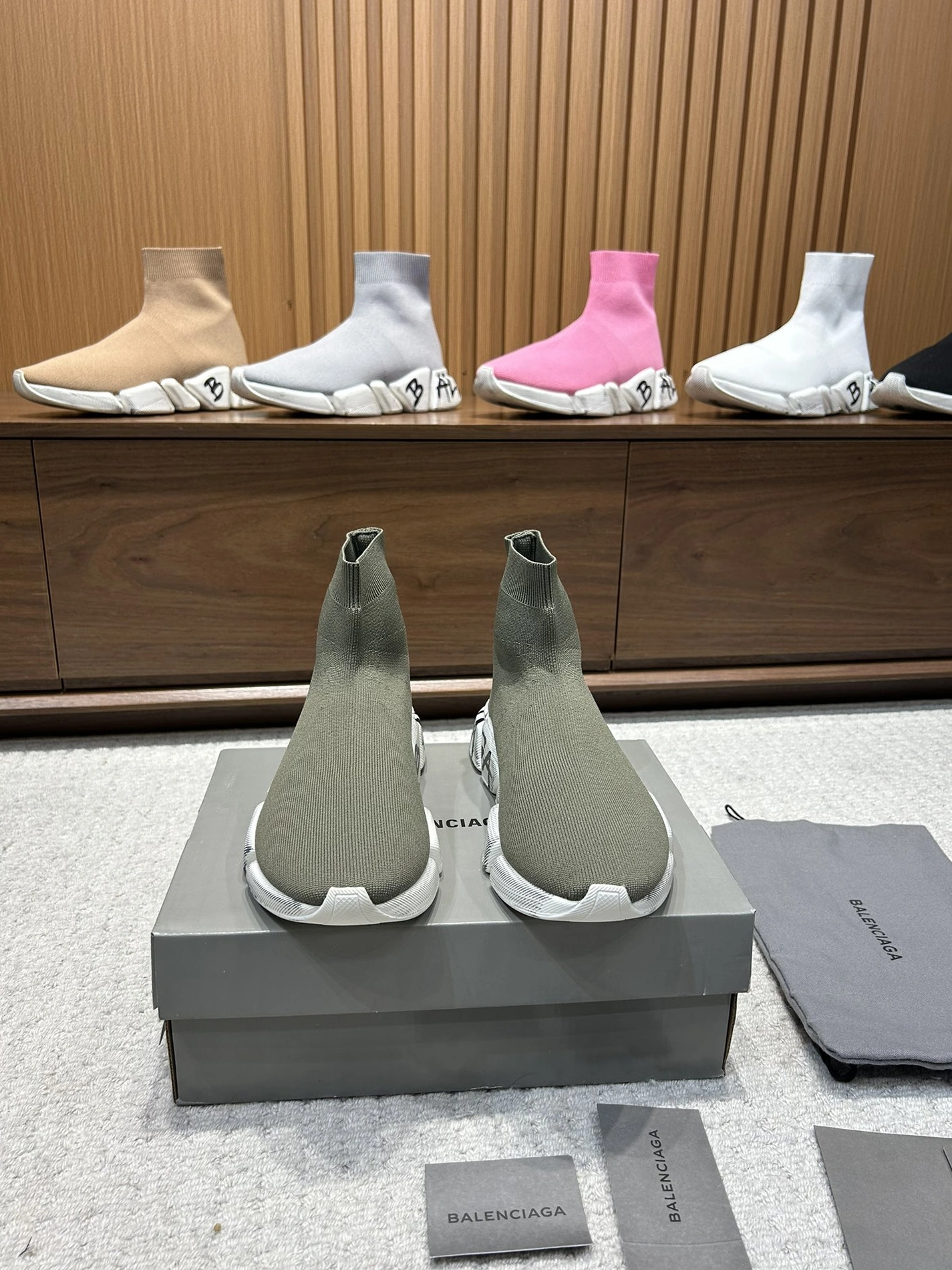 Vibrant 5637 Balenciaga Boots For Men