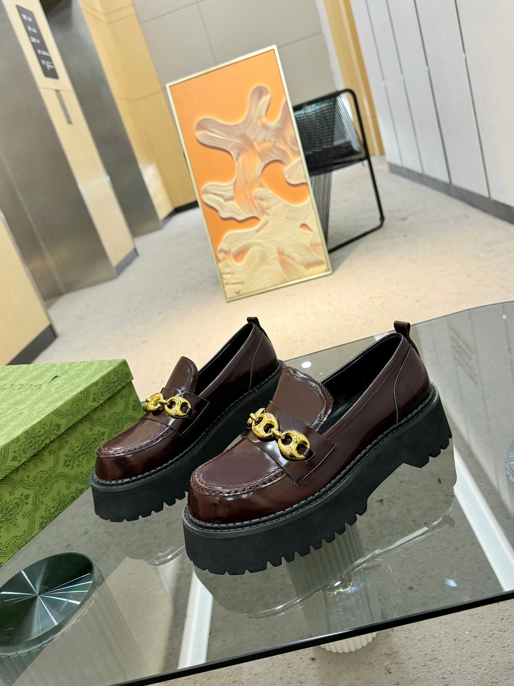 Vibrant 5846 Gucci Oxfords Shoes For Women