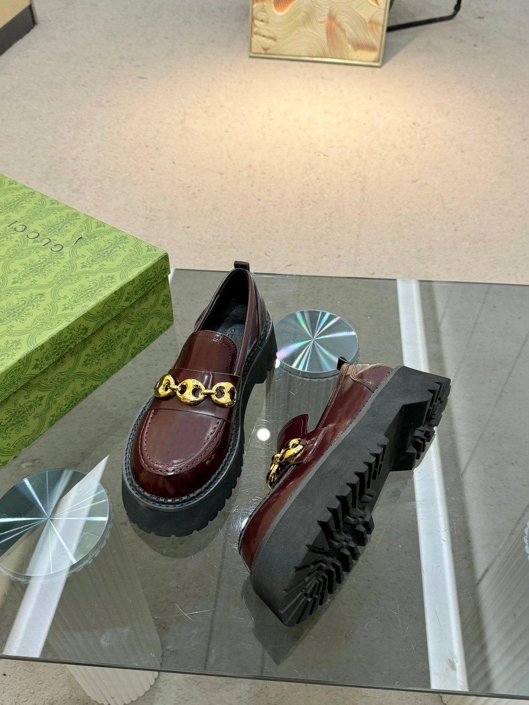 Vibrant 5846 Gucci Oxfords Shoes For Women