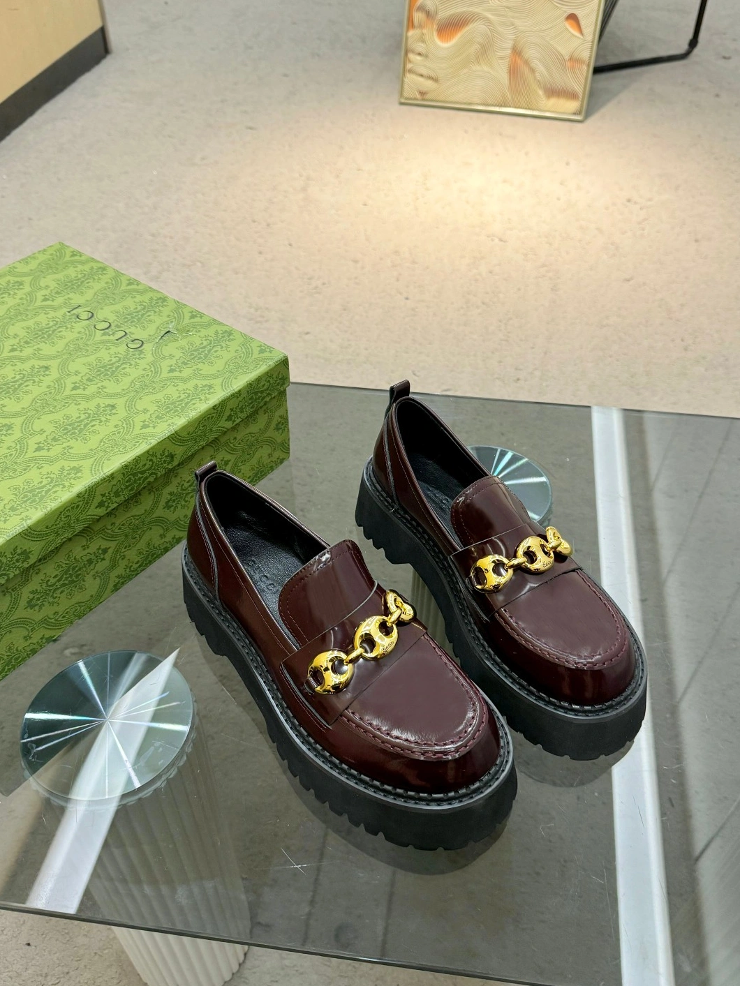 Vibrant 5846 Gucci Oxfords Shoes For Women