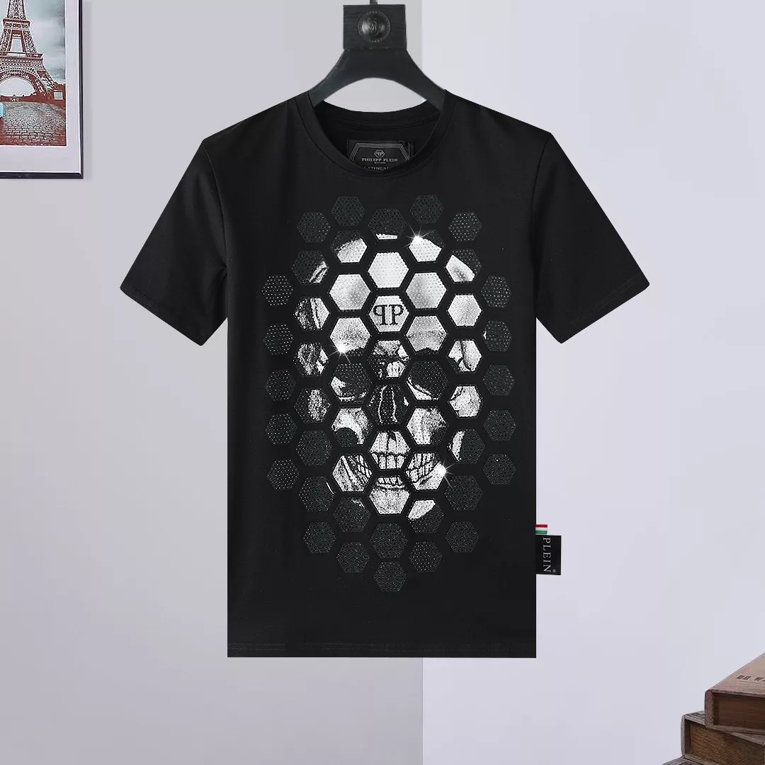 Vibrant 5981 Philipp Plein PP T-Shirts Short Sleeved For Men