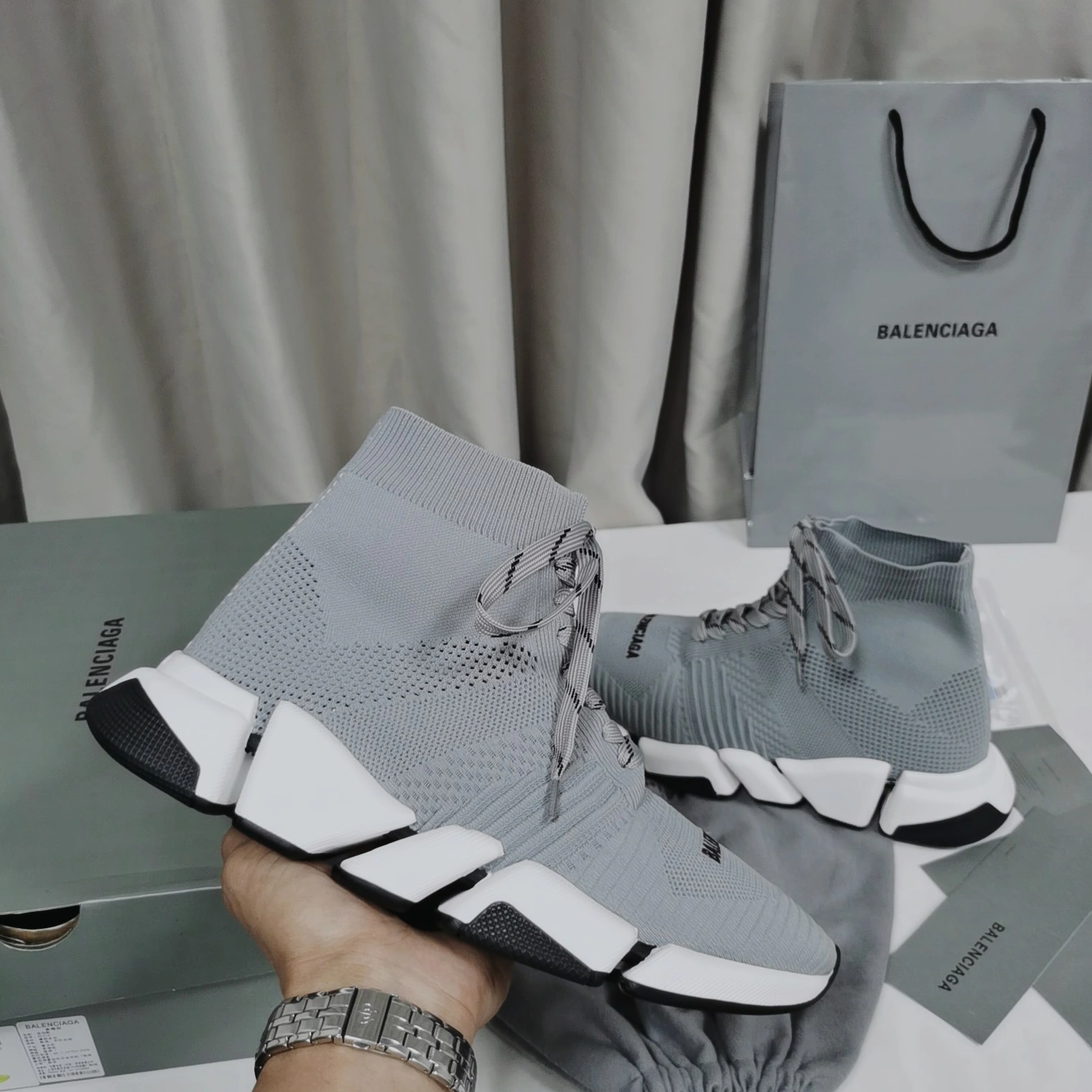 Vibrant 6016 Balenciaga Boots For Women