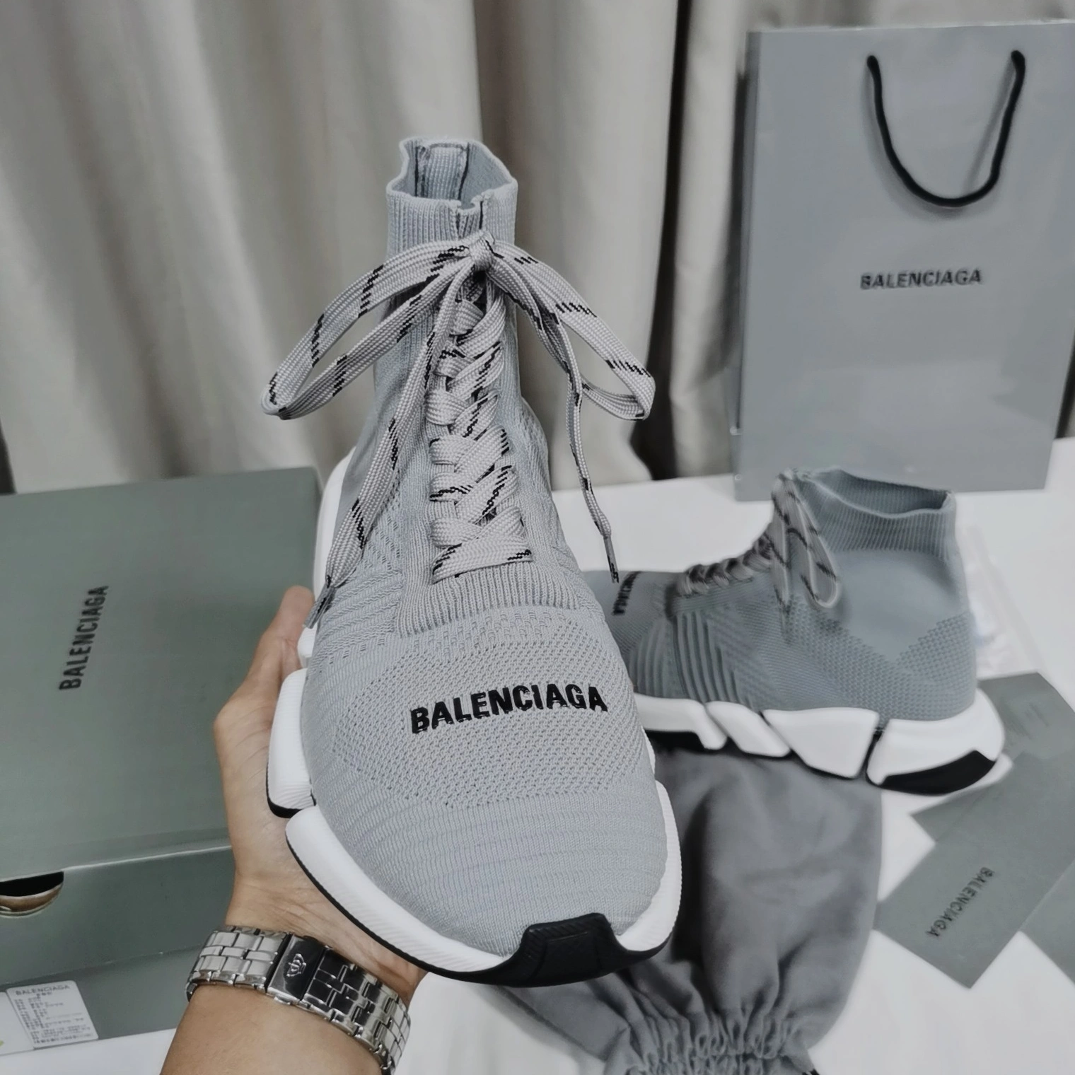 Vibrant 6016 Balenciaga Boots For Women