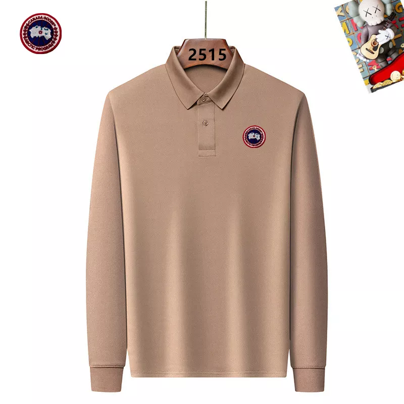 Vibrant 6041 Canada Goose T-Shirts Long Sleeved For Men