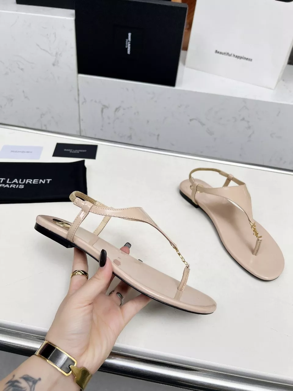 Vibrant 6158 Yves Saint Laurent YSL Sandal For Women