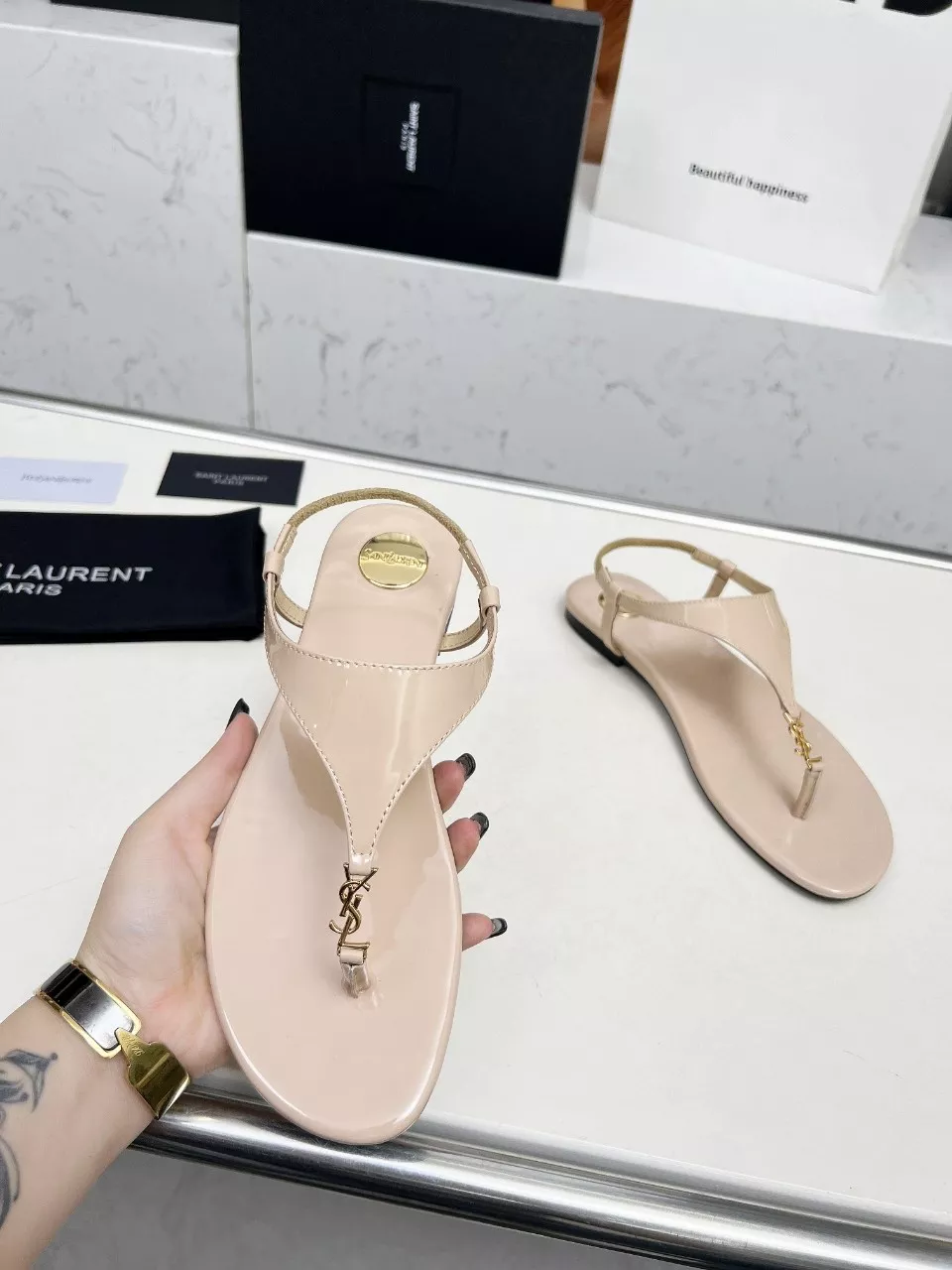 Vibrant 6158 Yves Saint Laurent YSL Sandal For Women