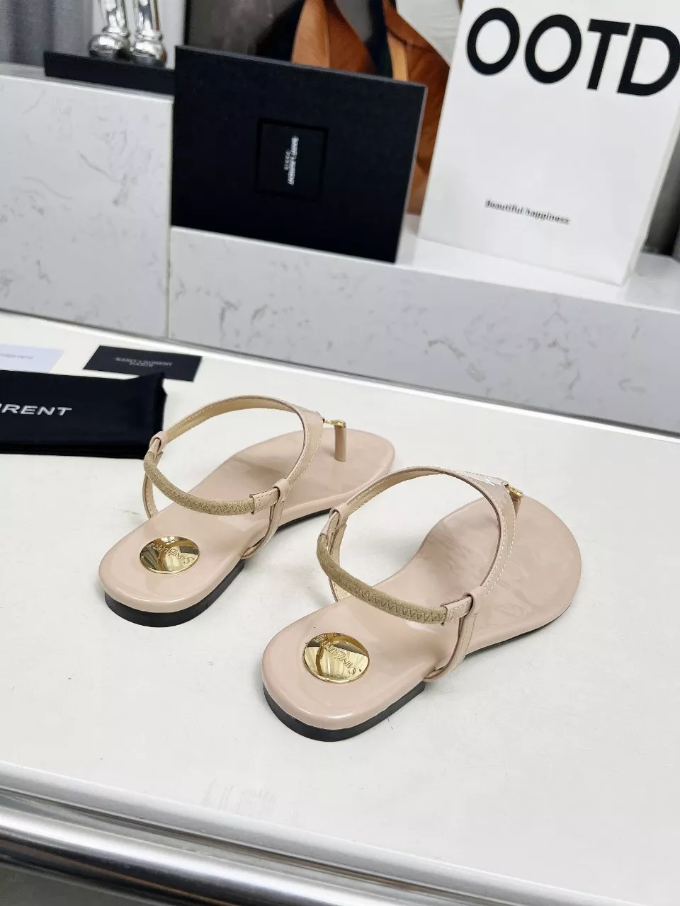Vibrant 6158 Yves Saint Laurent YSL Sandal For Women