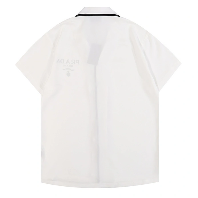 Vibrant 6243 Prada Shirts Short Sleeved For Men