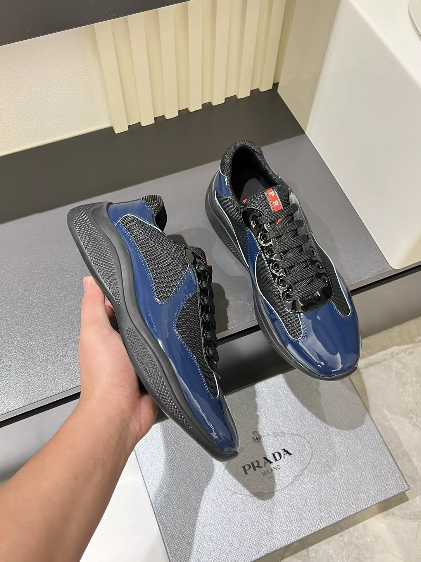 Vibrant 6485 Prada Casual Shoes For Men