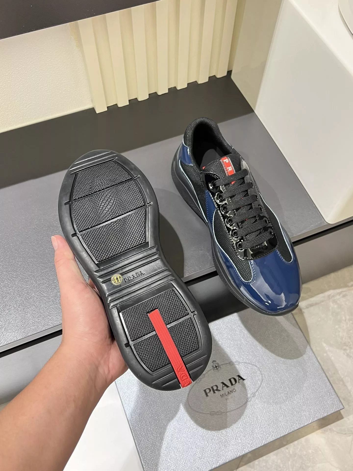 Vibrant 6485 Prada Casual Shoes For Men