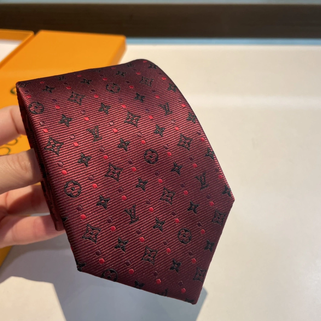 Vibrant 6535 Louis Vuitton LV Necktie For Men