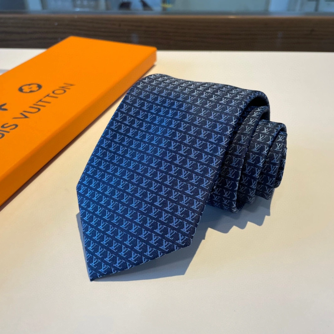 Vibrant 6547 Louis Vuitton LV Necktie For Men