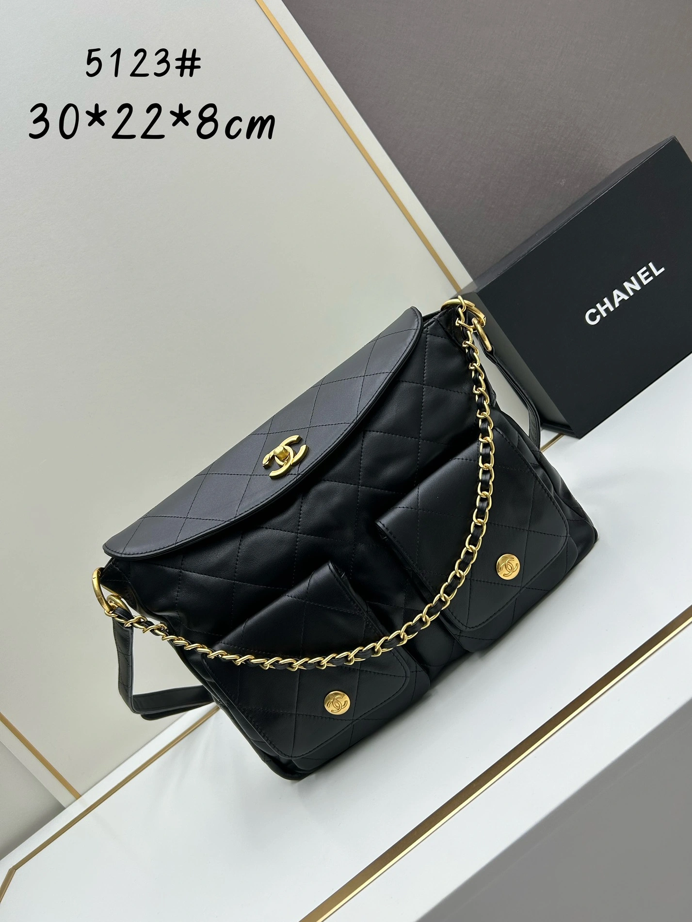 Vibrant 6609 Chanel AAA Quality Messenger Bags For Women
