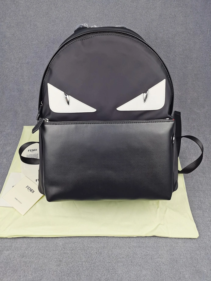 Vibrant 663 Fendi AAA Quality Backpacks For Unisex