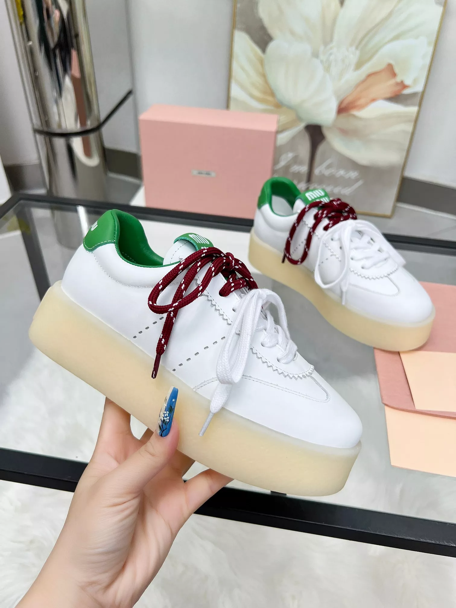 Vibrant 6713 MIU MIU Casual Shoes For Women