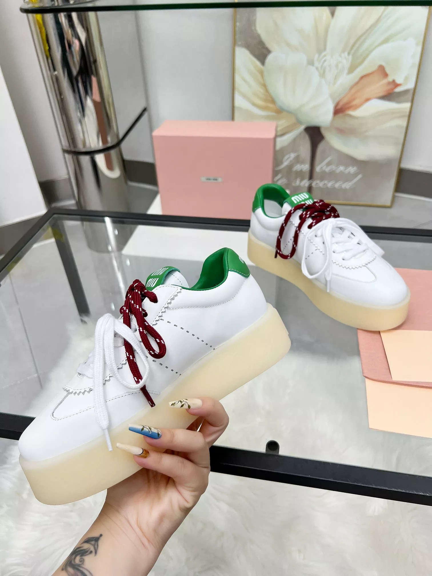 Vibrant 6713 MIU MIU Casual Shoes For Women