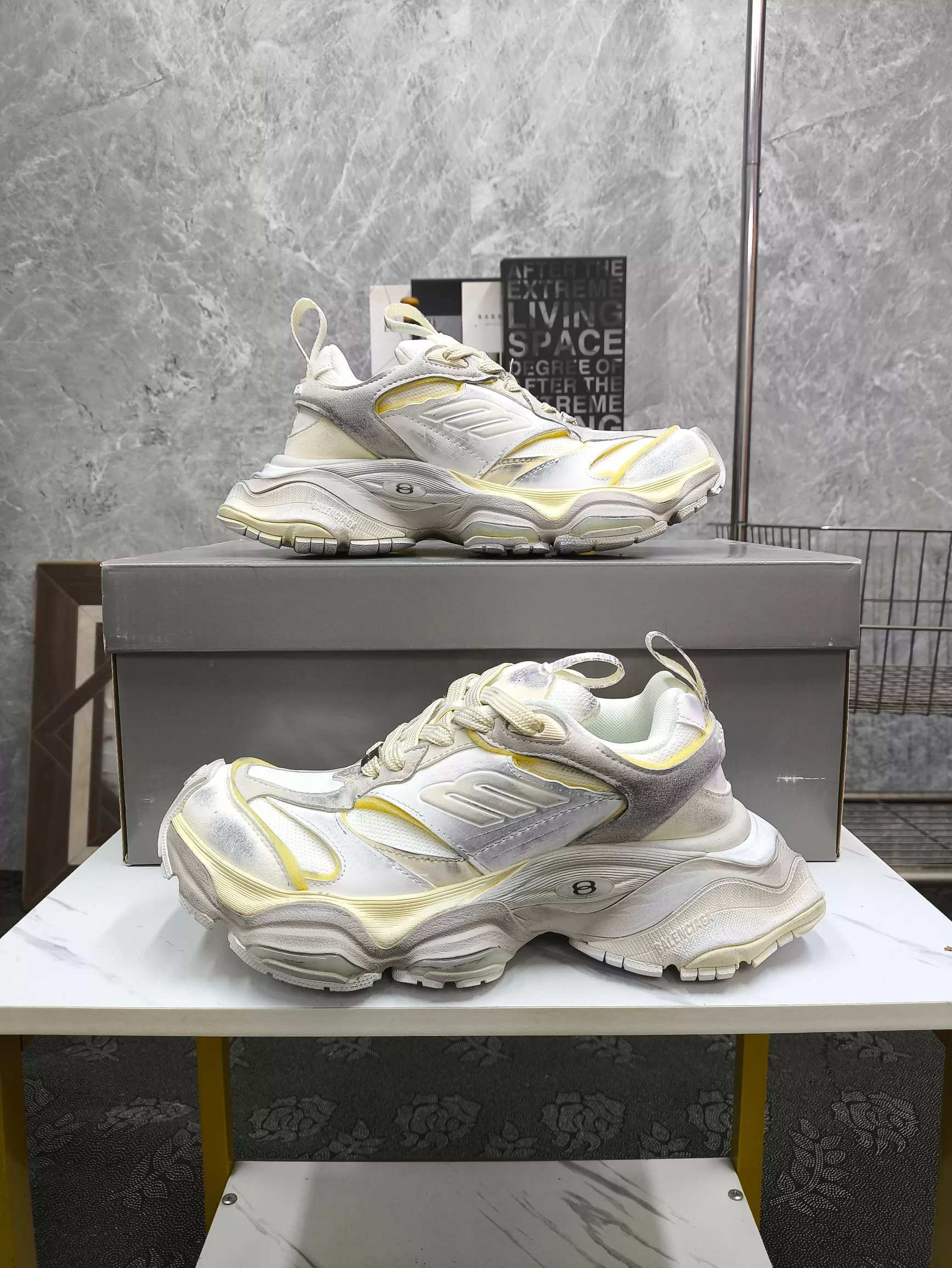 Vibrant 6757 Balenciaga Casual Shoes For Men