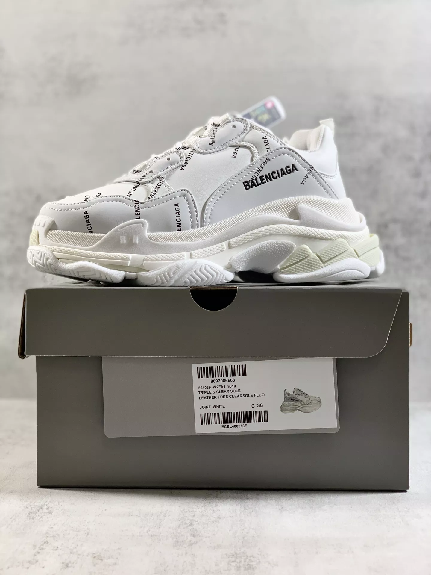 Vibrant 7033 Balenciaga Casual Shoes For Men