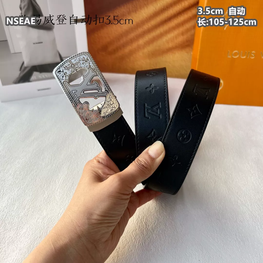 Vibrant 7186 Louis Vuitton AAA Quality Belts For Men