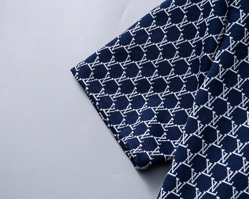 Vibrant 7423 Louis Vuitton LV T-Shirts Short Sleeved For Men