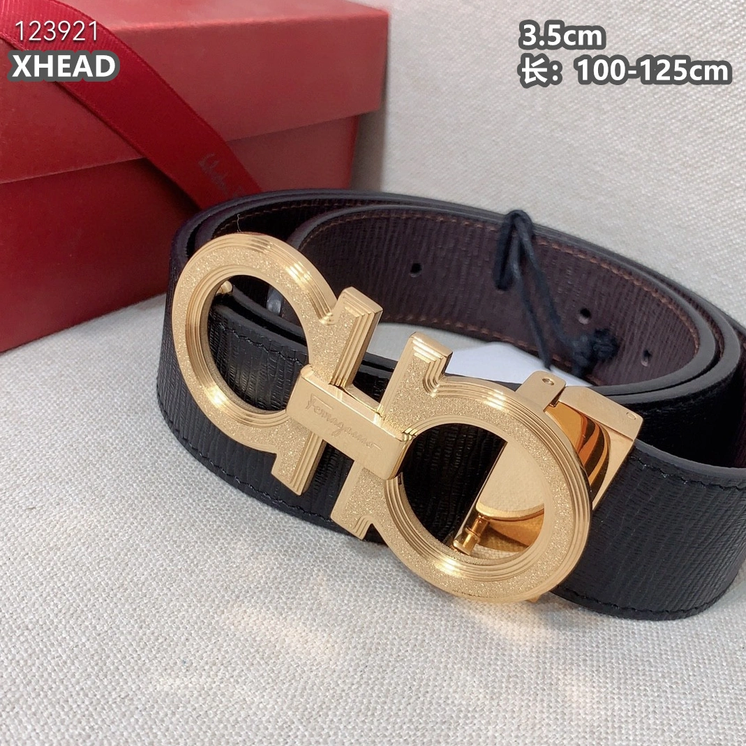 Vibrant 7533 Salvatore Ferragamo AAA Quality Belts For Men