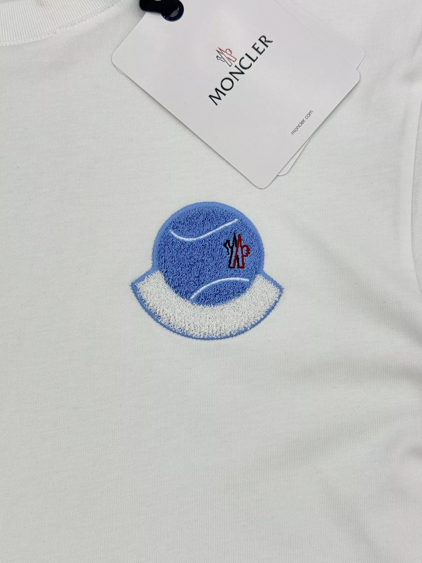 Vibrant 7644 Moncler T-Shirts Short Sleeved For Men