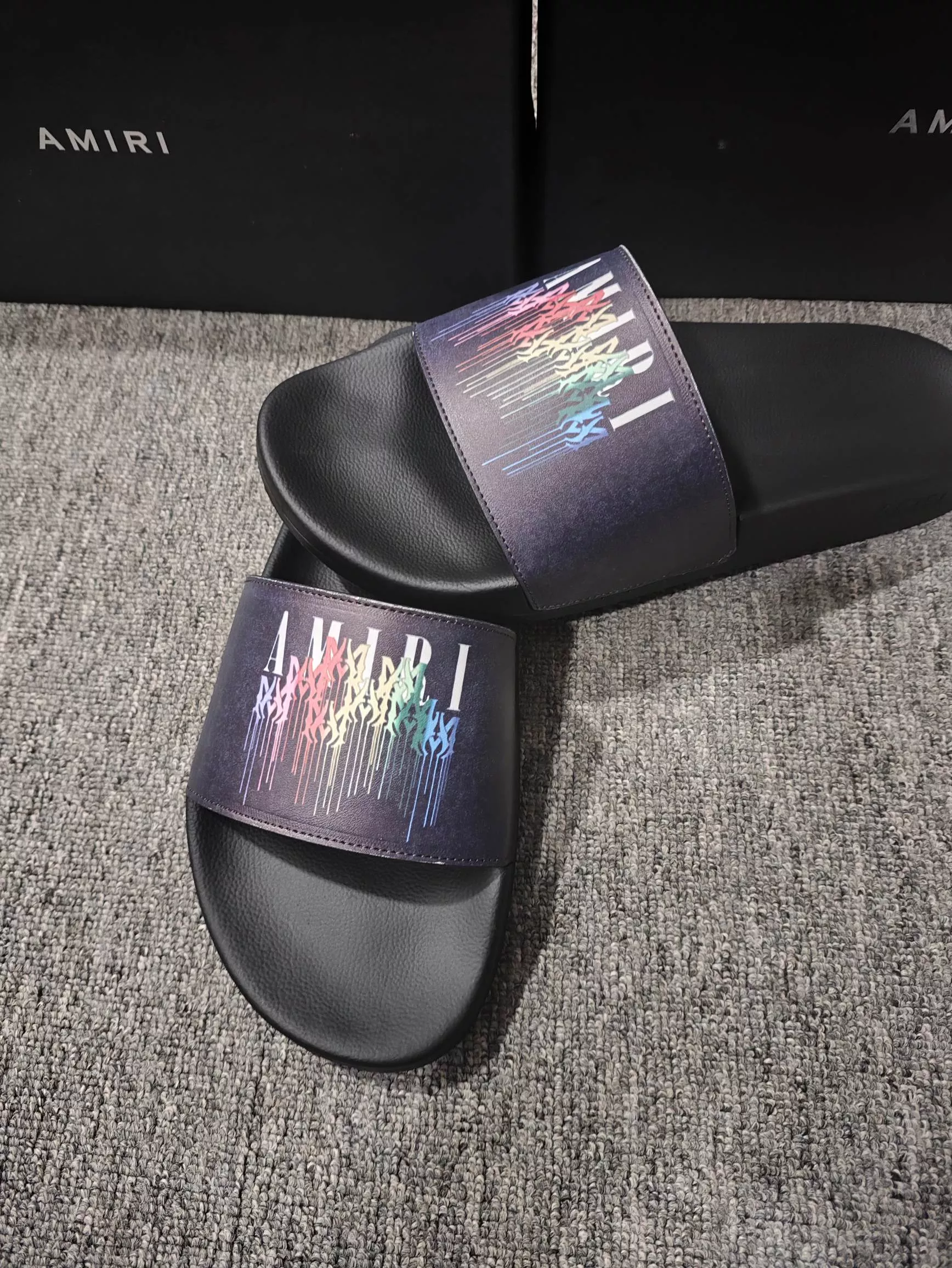 Vibrant 7706 Amiri Slippers For Men