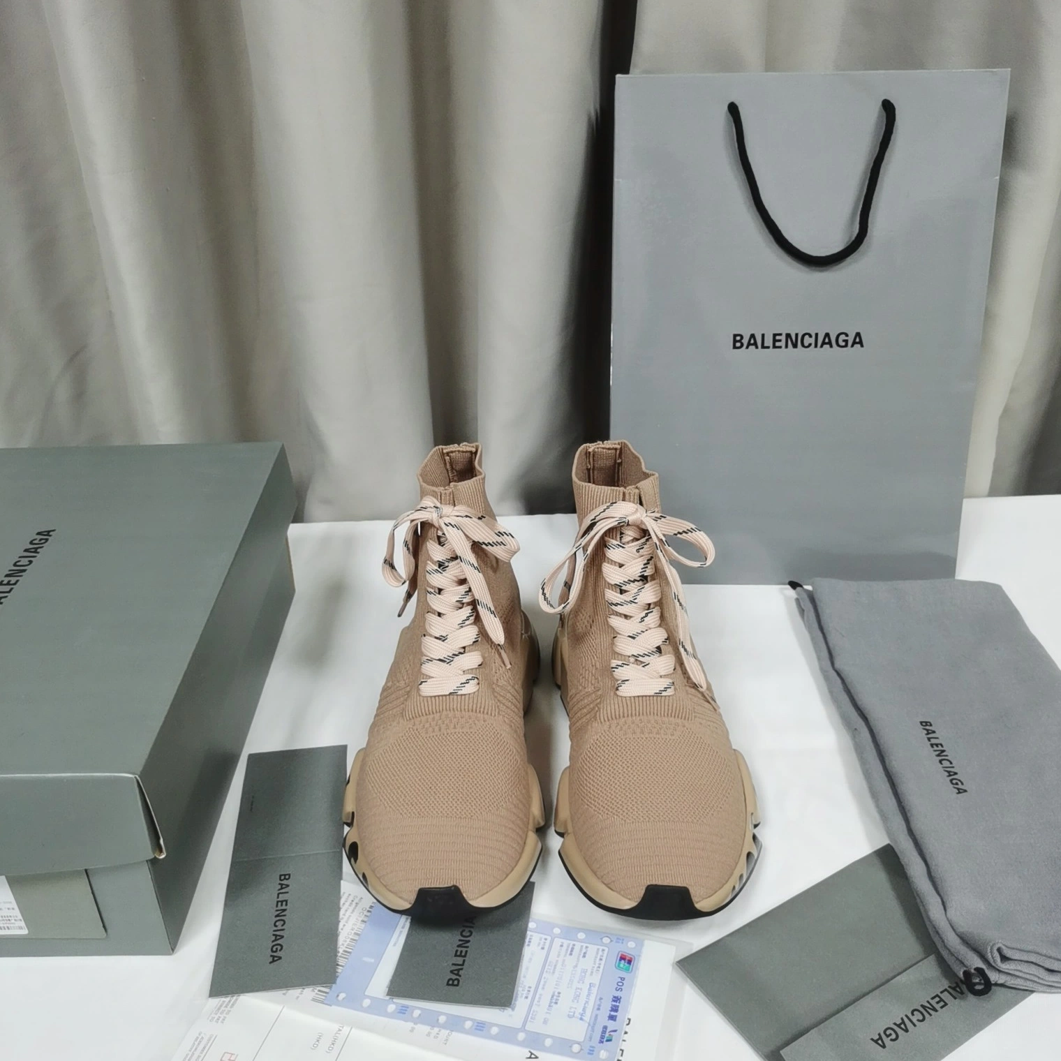 Vibrant 7811 Balenciaga Boots For Men