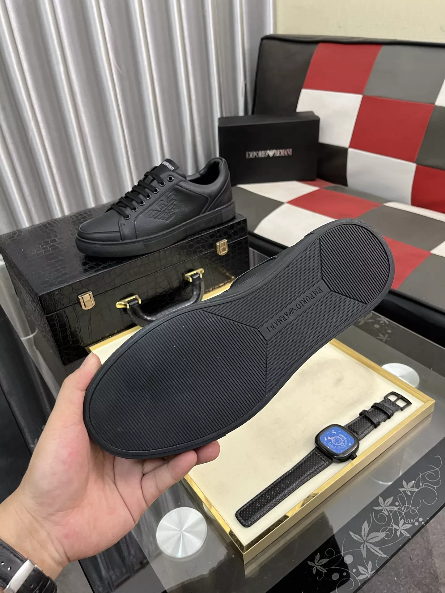 Vibrant 7951 Armani Casual Shoes For Men