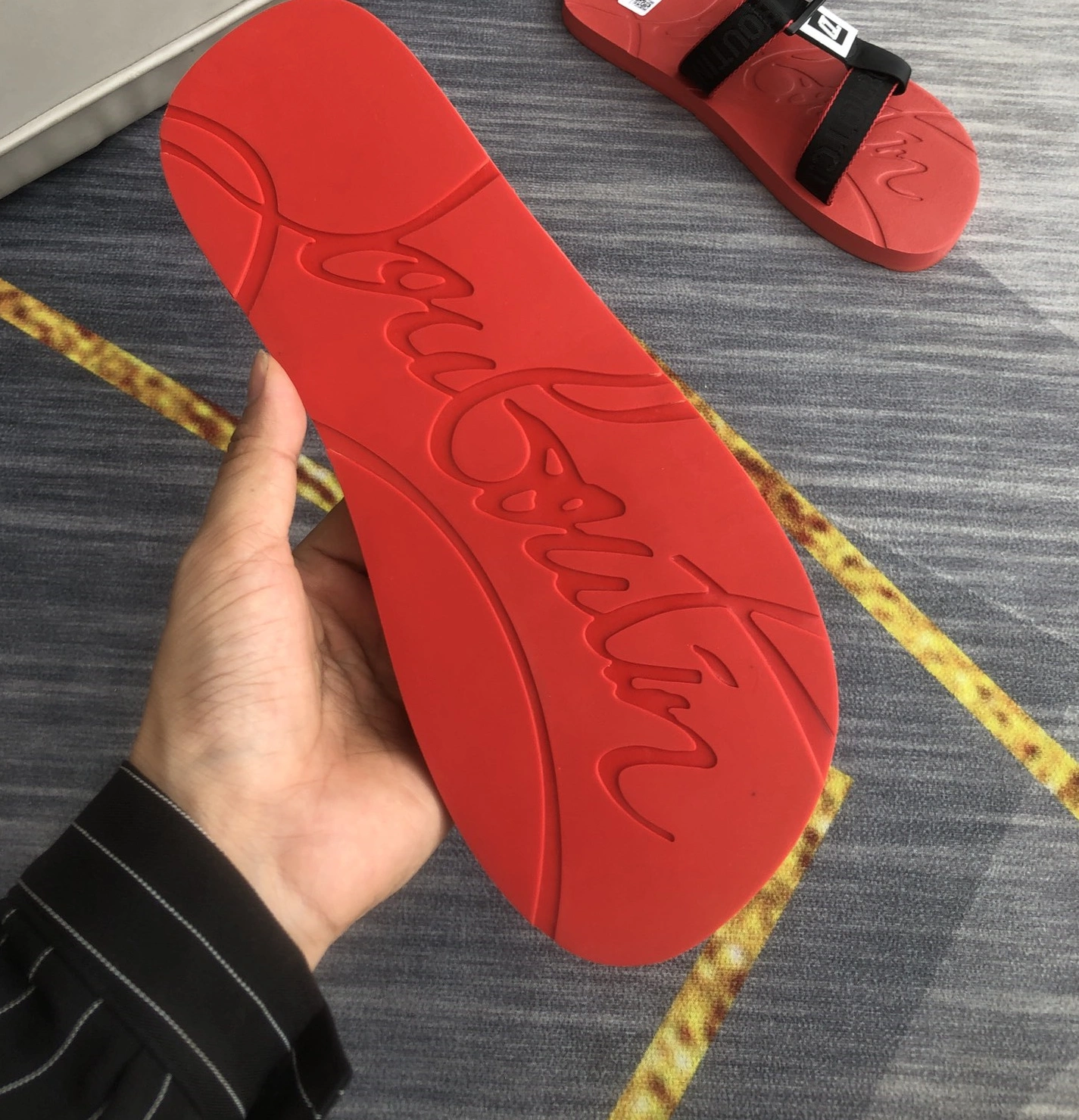 Vibrant 8082 Christian Louboutin CL Slippers For Men